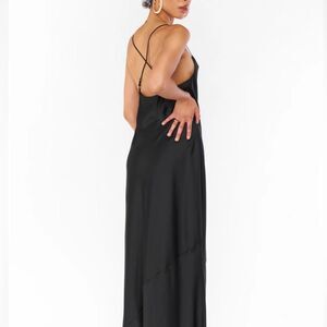 Show Me Your MuMu Elegant Black wedding guest dress NWT size XXS